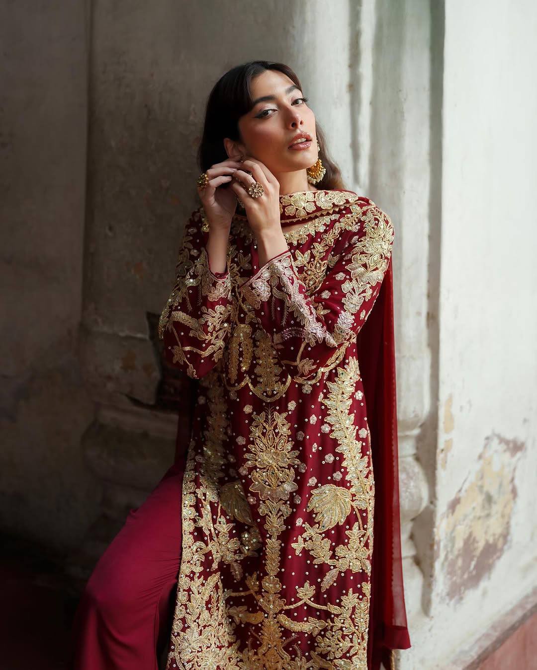 Devki-ZF Faux Georgette Embroidered Sequence Designer Suit - Image 4