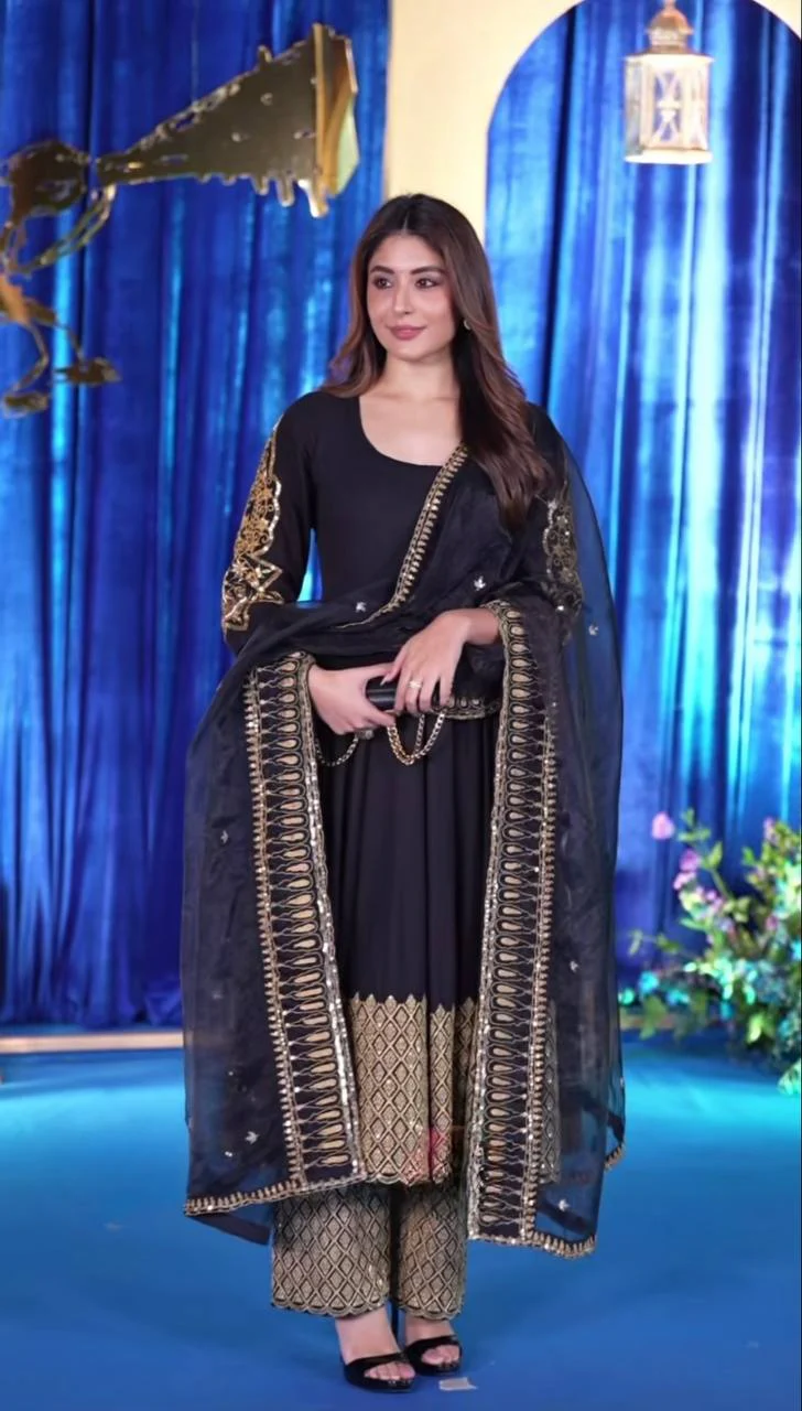 Garima-MD blooming georgette Anarkali Suit